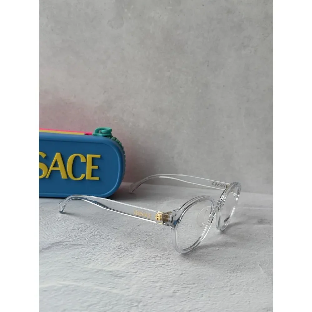 NEW Versace Kids VK3012 Clear Round Eyeglasses Frames